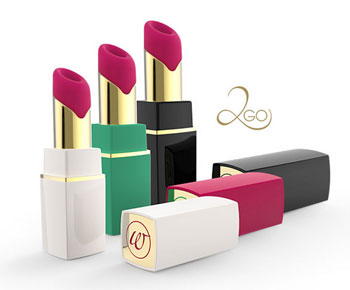 Womanizer 2Go lipstick vibrator op luchtdruk