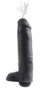 King Cock zwarte Spuitende Dildo