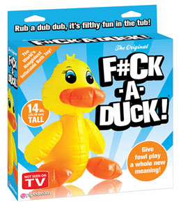 Fuck A Duck - Opblaasbare Eend Masturbator