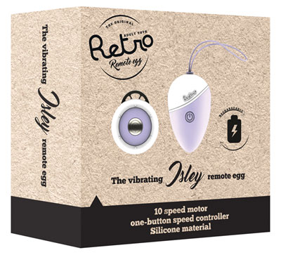 The Vibrating Isley remote egg met Retro design