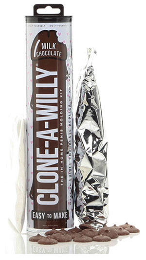 Clone-A-Willy Kit - Melk Chocolade dildo