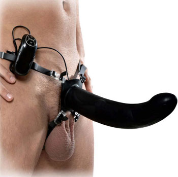 Holle strap-on vibrators voor mannen