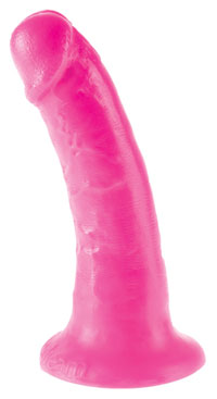 Dillio 6 Slim flexibele roze dildo
