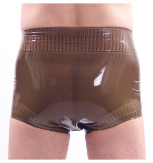 Latex luierbroek voor luier fetish