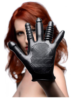 Pleasure Poker Textured Glove