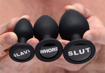 Dirty Words Buttplug Set