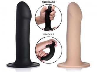 Squeeze-It kneedbare dildo en buttplug