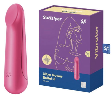 Satisfyer - Ultra Power Bullet 3 clitoris Vibrator - Extra krachtig